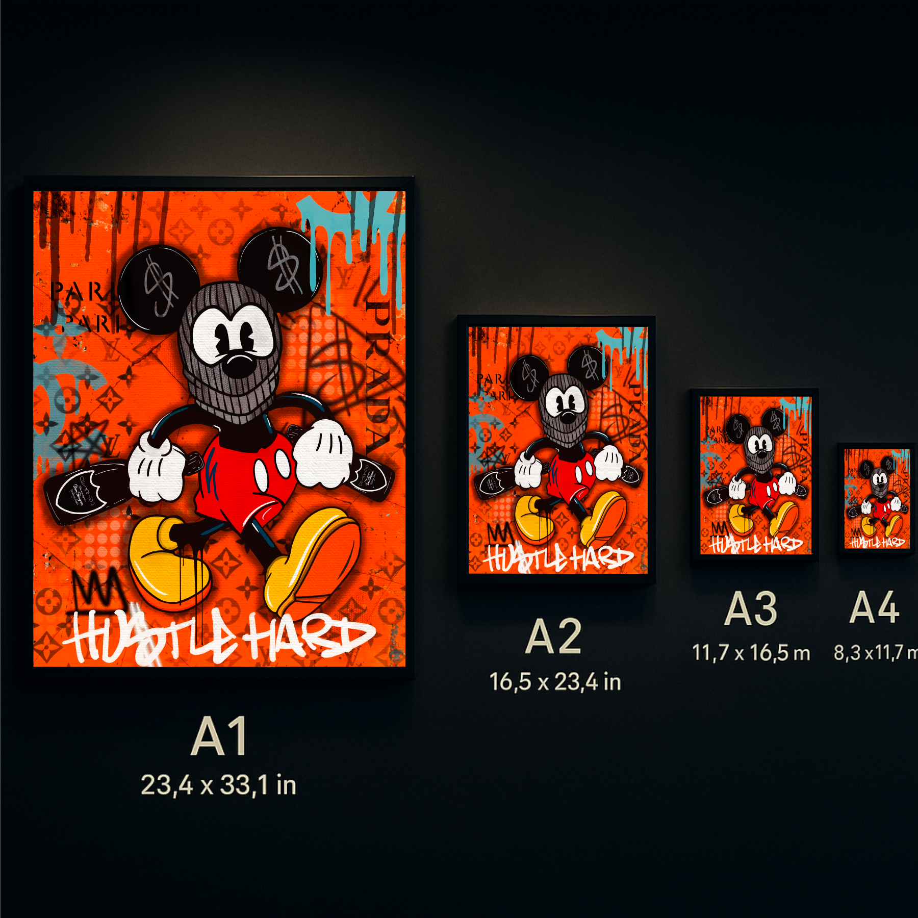 Mickey Grind Mode – Graffiti Edition