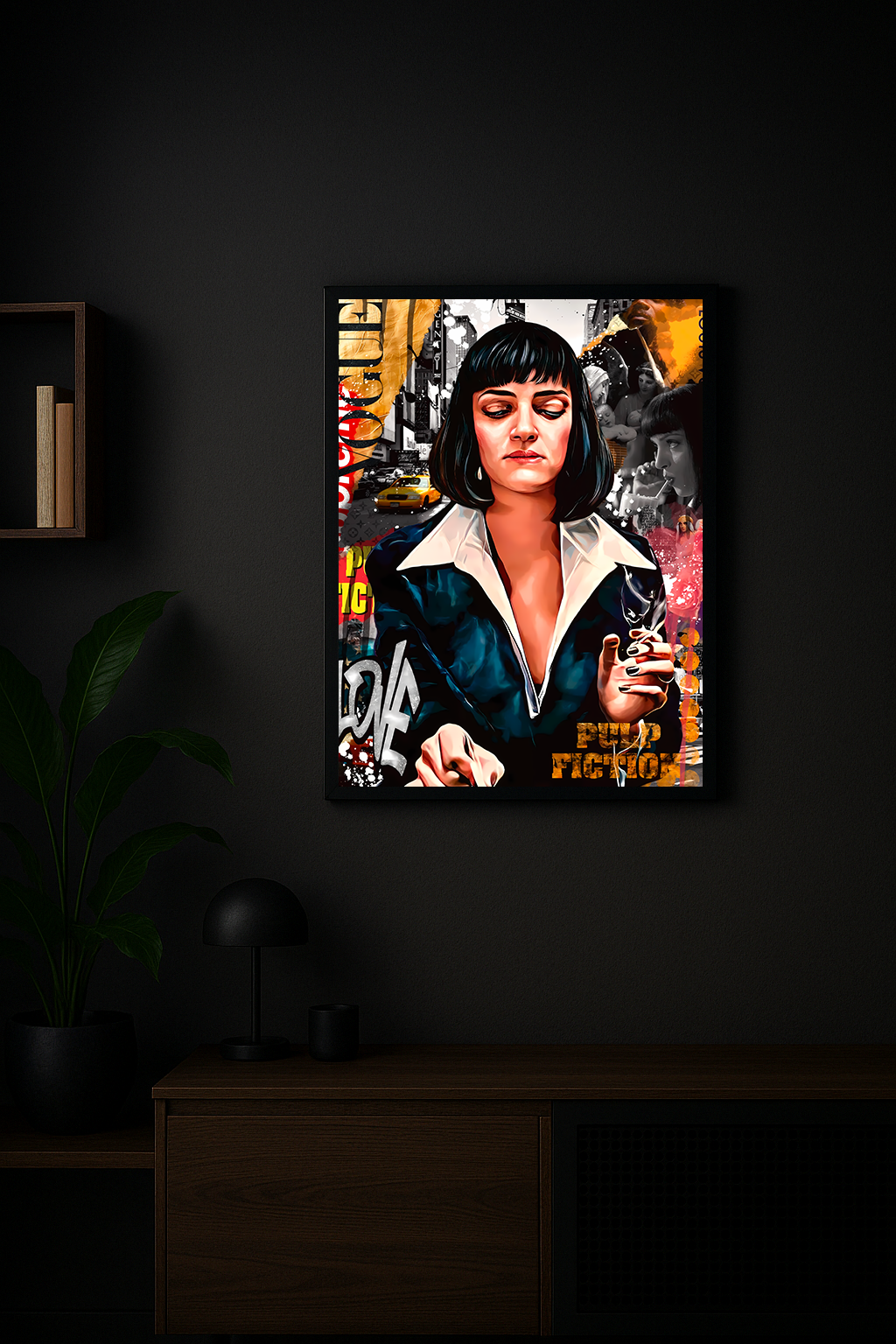 Velvet Noir Diva – Retro Chaos Edition