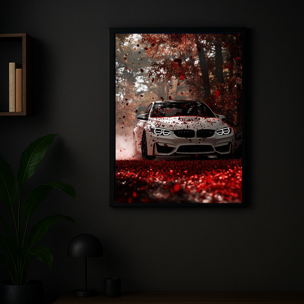 BMW Illuminated Frame