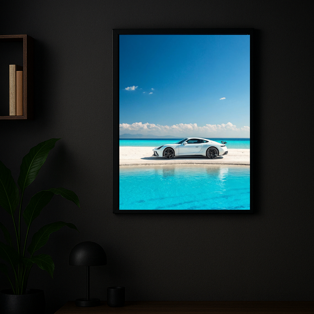 Porsche Illuminated Frame