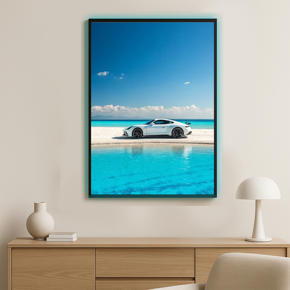 Porsche Illuminated Frame